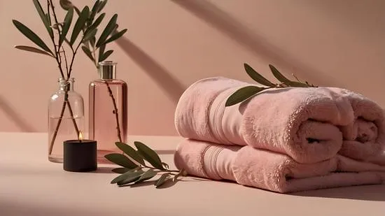 Luxurious spa massage room featuring minimalist interior design and ambient lighting.